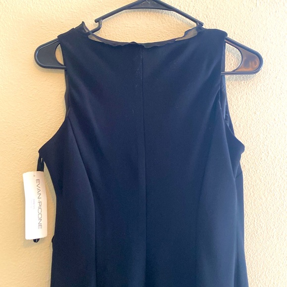 Evan Picone 10 Petite Black Dress - Picture 7 of 8